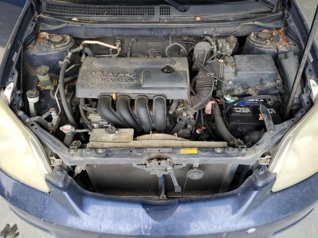 2T1KR32E44C247977 - 2004 TOYOTA COROLLA MA XR BLUE photo 11