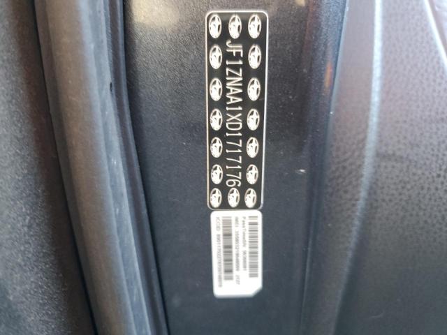 JF1ZNAA1XD1717176 - 2013 TOYOTA SCION FR-S GRAY photo 13