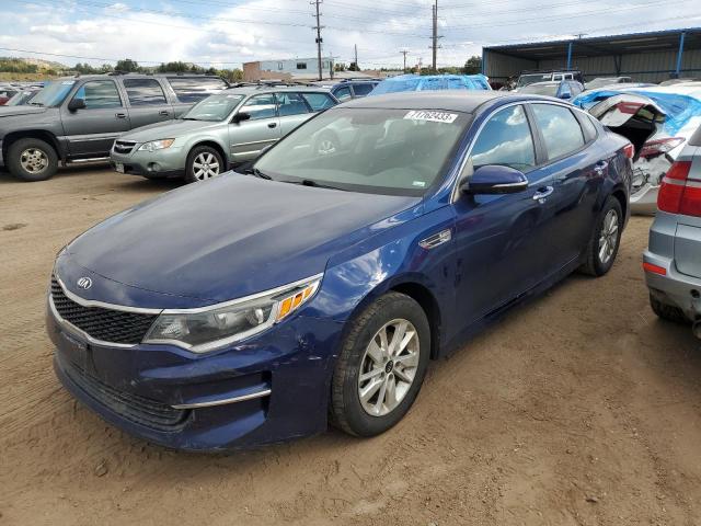 5XXGT4L33JG188984 - 2018 KIA OPTIMA LX BLUE photo 1