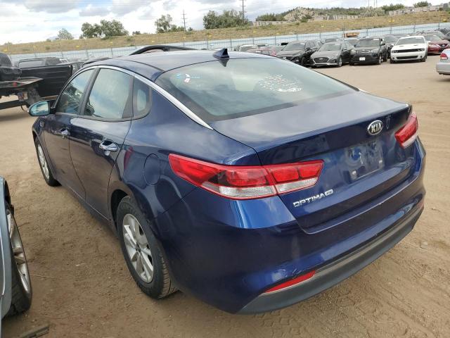 5XXGT4L33JG188984 - 2018 KIA OPTIMA LX BLUE photo 2