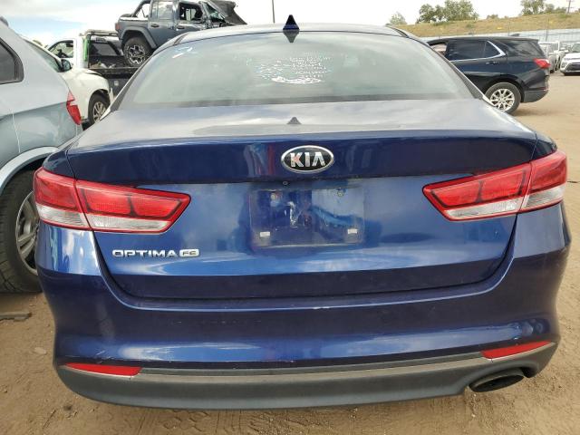 5XXGT4L33JG188984 - 2018 KIA OPTIMA LX BLUE photo 6