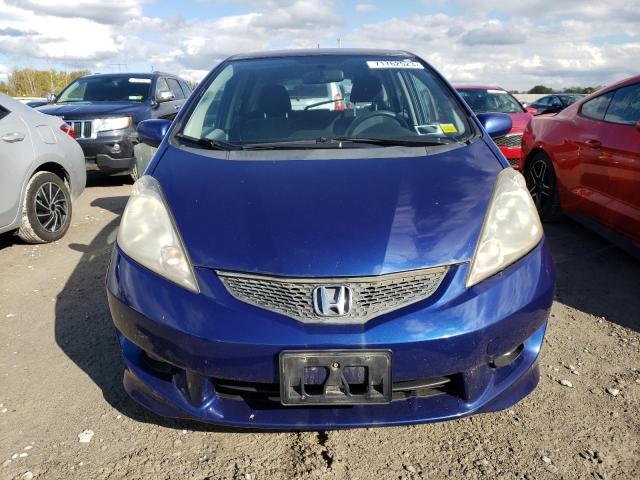 JHMGE88499S064169 - 2009 HONDA FIT SPORT BLUE photo 5