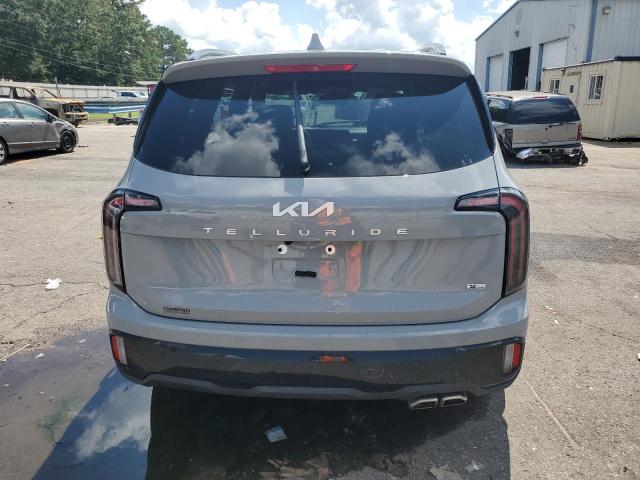 5XYP5DGC9RG510927 - 2024 KIA TELLURIDE SX GRAY photo 6