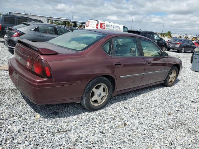 2G1WH55K829244877 - 2002 CHEVROLET IMPALA LS 勃艮第红 照片 3