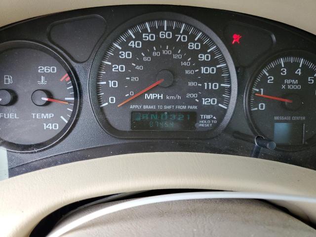 2G1WH55K829244877 - 2002 CHEVROLET IMPALA LS 勃艮第红 照片 9