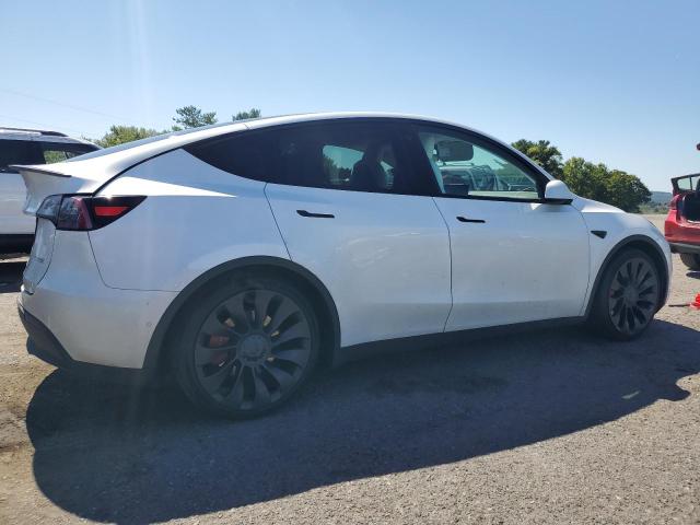 7SAYGDEF7NF544199 - 2022 TESLA MODEL Y 白色 照片 3