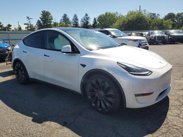 7SAYGDEF7NF544199 - 2022 TESLA MODEL Y 白色 照片 4