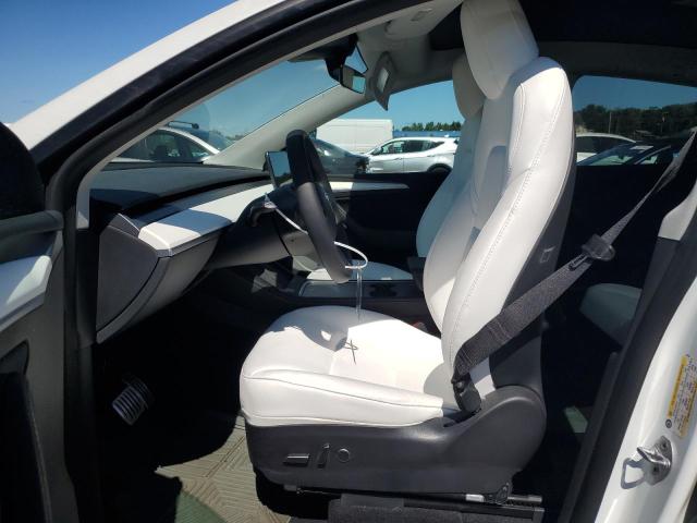 7SAYGDEF7NF544199 - 2022 TESLA MODEL Y 白色 照片 7