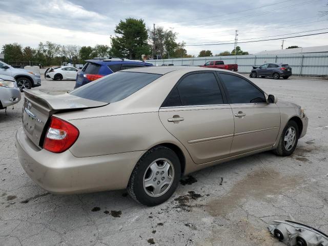 4T1BF32K82U033973 - 2002 TOYOTA CAMRY LE TAN photo 3