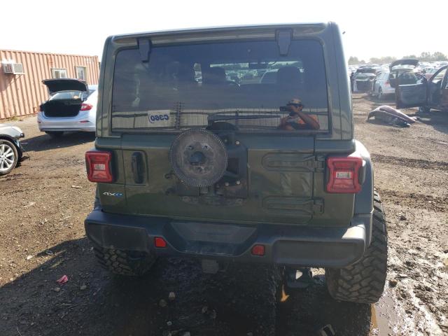 1C4JJXP66MW723715 - 2021 JEEP WRANGLER U SAHARA 4XE GREEN photo 6