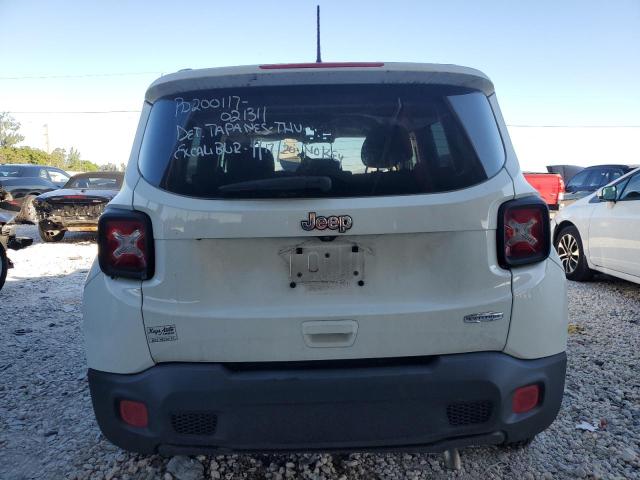 ZACCJABB6JPJ36642 - 2018 JEEP RENEGADE LATITUDE WHITE photo 6