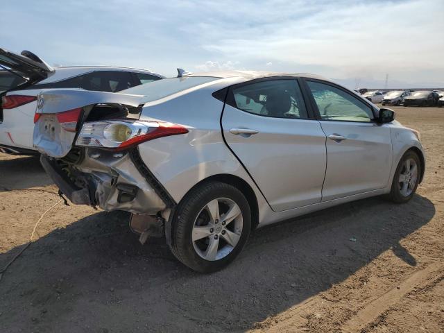 5NPDH4AE4DH375183 - 2013 HYUNDAI ELANTRA GLS SILVER photo 3