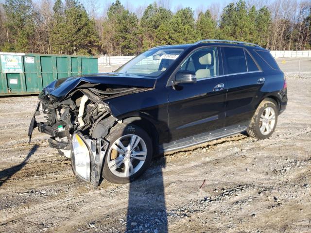 4JGDA5HB0DA143009 - 2013 MERCEDES-BENZ ML 350 4MATIC BLACK photo 1