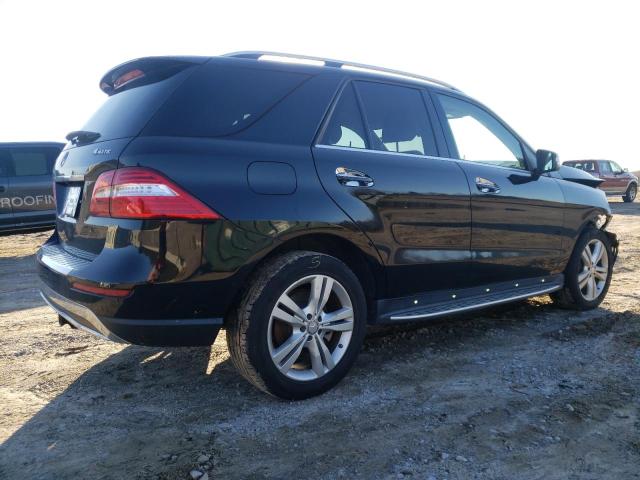 4JGDA5HB0DA143009 - 2013 MERCEDES-BENZ ML 350 4MATIC BLACK photo 3