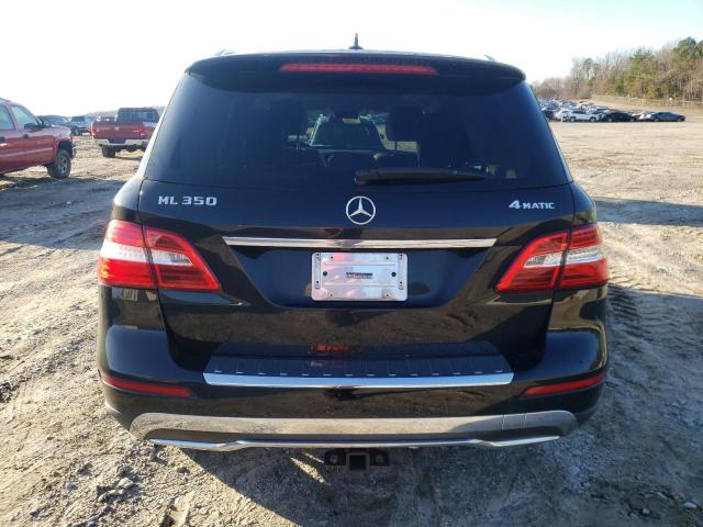 4JGDA5HB0DA143009 - 2013 MERCEDES-BENZ ML 350 4MATIC BLACK photo 6