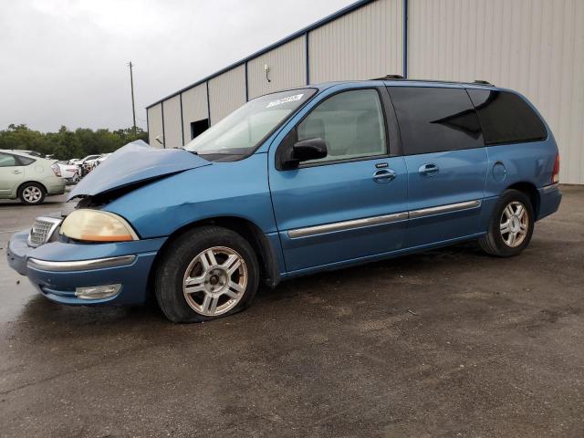 2FMZA52483BA21050 - 2003 FORD WINDSTAR SE BLUE photo 1