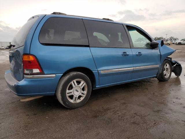 2FMZA52483BA21050 - 2003 FORD WINDSTAR SE BLUE photo 3