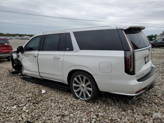 1GYS4MKL6MR321466 - 2021 CADILLAC ESCALADE ESV PREMIUM LUXURY PLATINUM WHITE photo 2