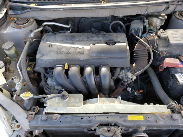 2T1KR32E54C301870 - 2004 TOYOTA COROLLA MA XR GRAY photo 11