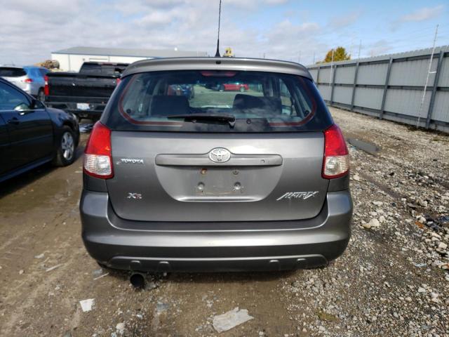 2T1KR32E54C301870 - 2004 TOYOTA COROLLA MA XR GRAY photo 6