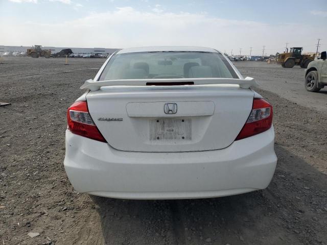 2HGFB2F52CH589377 - 2012 HONDA CIVIC LX WHITE photo 6