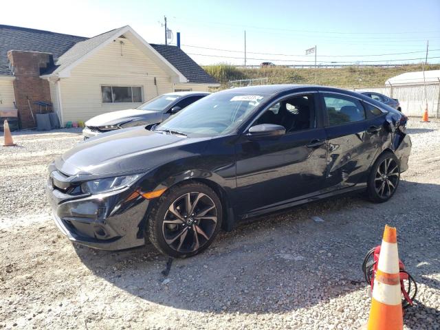 2HGFC2F86KH596208 - 2019 HONDA CIVIC SPORT შავი ფოტო 1