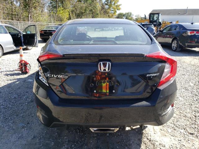 2HGFC2F86KH596208 - 2019 HONDA CIVIC SPORT შავი ფოტო 6