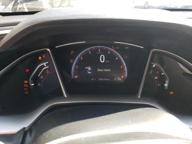 2HGFC2F86KH596208 - 2019 HONDA CIVIC SPORT შავი ფოტო 9