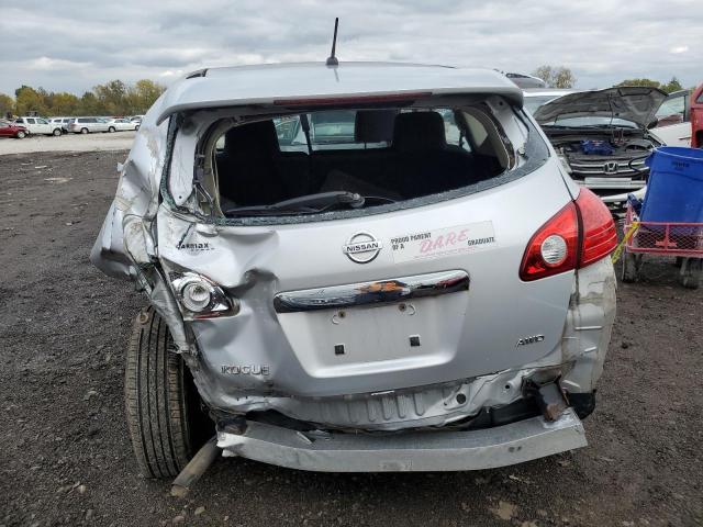 JN8AS5MV3DW656119 - 2013 NISSAN ROGUE S SILVER photo 6