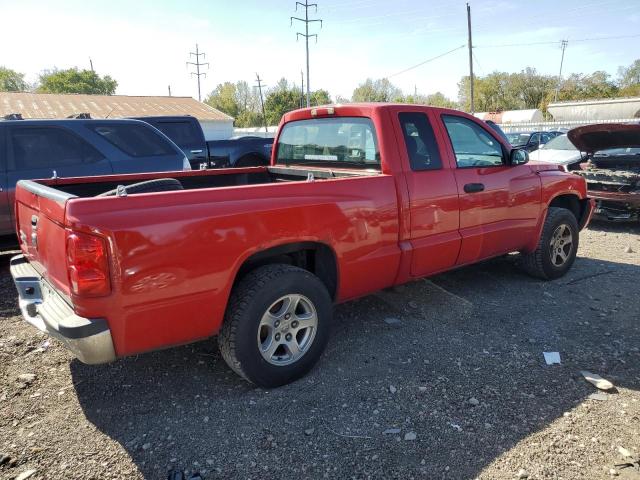 1D7HE42K16S508345 - 2006 DODGE DAKOTA SLT RED photo 3