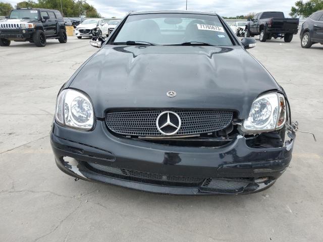 WDBKK49F41F228484 - 2001 MERCEDES-BENZ SLK 230 KOMPRESSOR BLACK photo 5