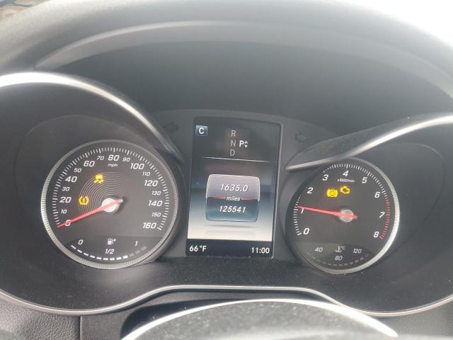 55SWF4KB2GU139166 - 2016 MERCEDES-BENZ C 300 4MATIC WHITE photo 9