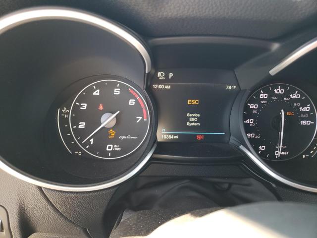 ZASPAKBN5N7D47295 - 2022 ALFA ROMEO STELVIO TI WHITE photo 9