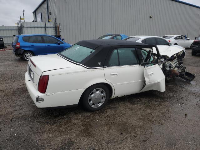 1G6KD54YX2U159312 - 2002 CADILLAC DEVILLE WHITE photo 3