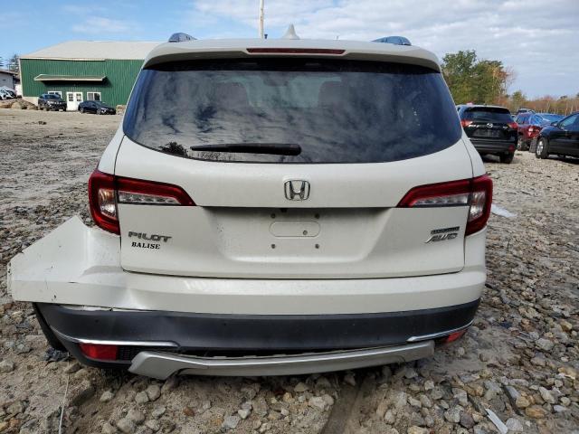 5FNYF6H65KB003767 - 2019 HONDA PILOT TOURING WHITE photo 6