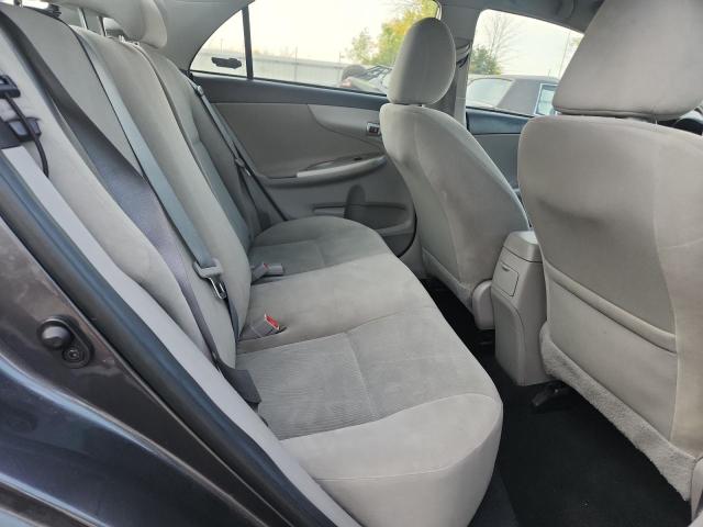 5YFBU4EE6CP050808 - 2012 TOYOTA COROLLA BASE GRAY photo 10