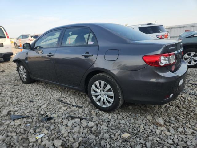5YFBU4EE6CP050808 - 2012 TOYOTA COROLLA BASE GRAY photo 2