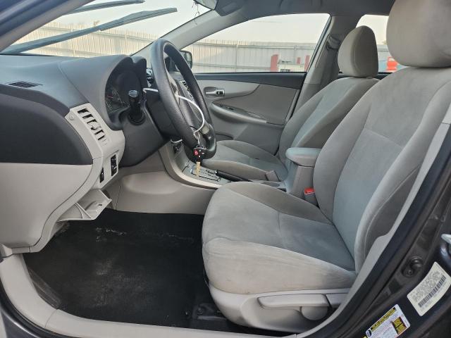 5YFBU4EE6CP050808 - 2012 TOYOTA COROLLA BASE GRAY photo 7
