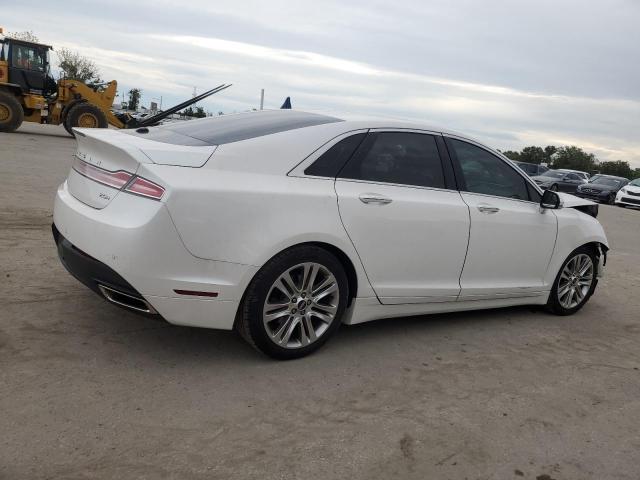 3LN6L2LU7FR629528 - 2015 LINCOLN MKZ HYBRID WHITE photo 3