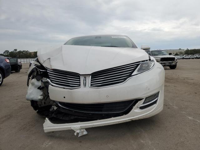 3LN6L2LU7FR629528 - 2015 LINCOLN MKZ HYBRID WHITE photo 5