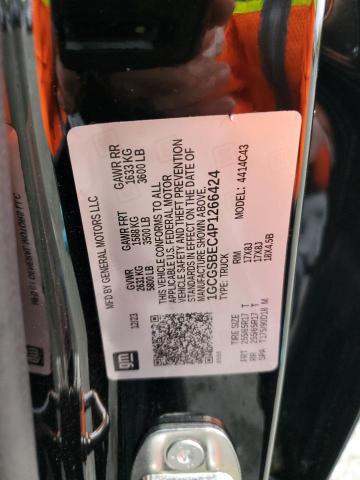 1GCGSBEC4P1266424 - 2023 CHEVROLET COLORADO Noir photo 13