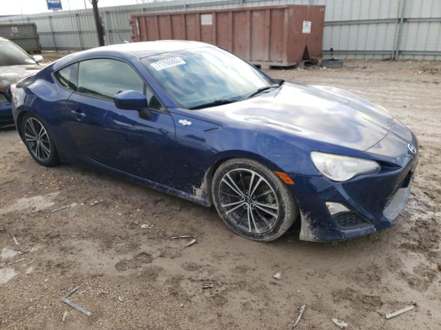 JF1ZNAA18D2713041 - 2013 TOYOTA SCION FR-S BLUE photo 4