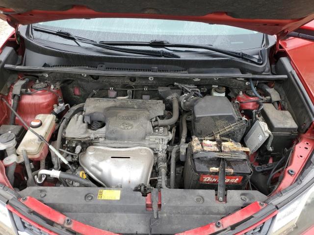JTMRFREV1FD133270 - 2015 TOYOTA RAV4 XLE RED photo 12