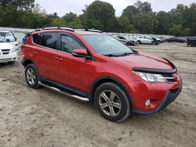 JTMRFREV1FD133270 - 2015 TOYOTA RAV4 XLE RED photo 4