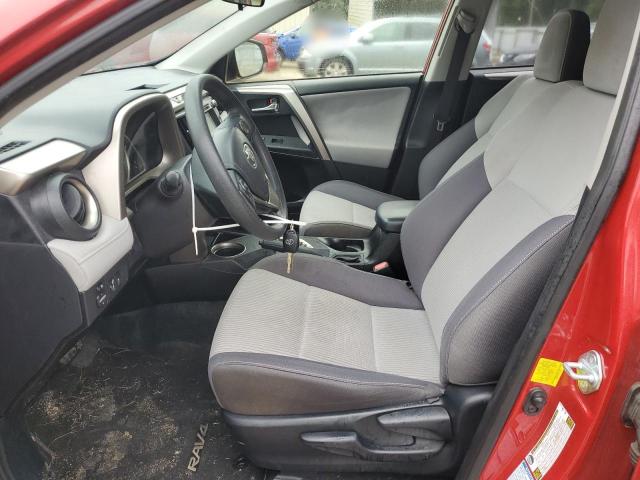JTMRFREV1FD133270 - 2015 TOYOTA RAV4 XLE RED photo 7