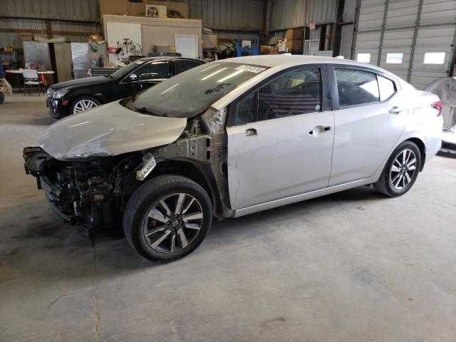 3N1CN8EV3LL814302 - 2020 NISSAN VERSA SV SILVER photo 1