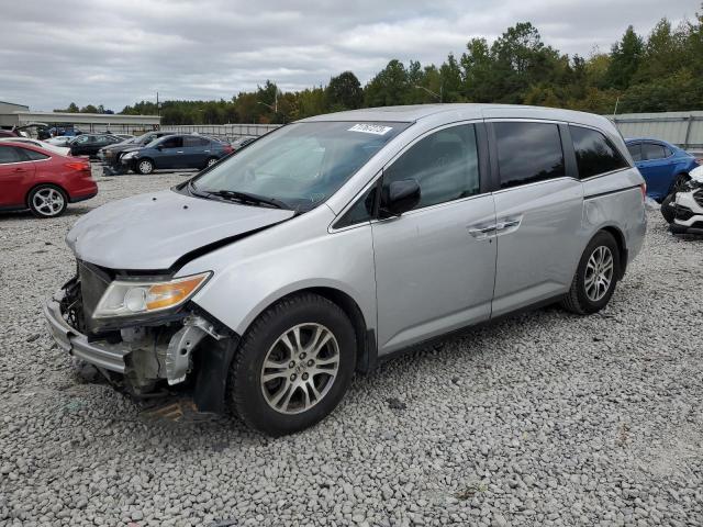 5FNRL5H68CB004064 - 2012 HONDA ODYSSEY EXL SILVER photo 1