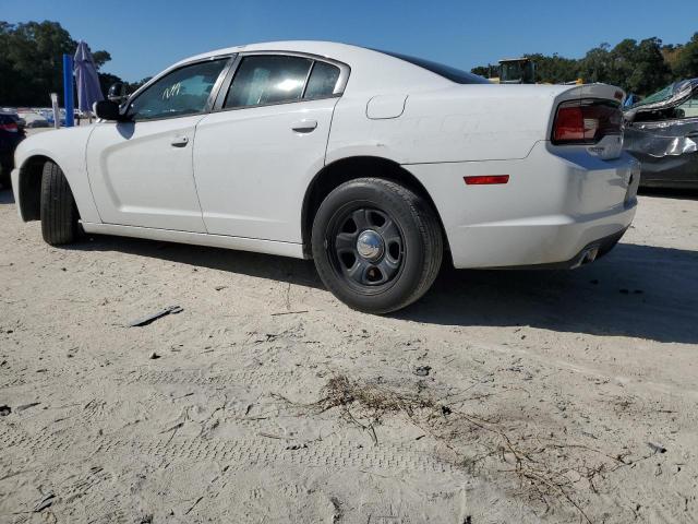 2C3CDXAT8CH183283 - 2012 DODGE CHARGER POLICE WHITE photo 2