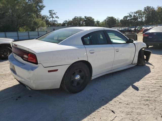 2C3CDXAT8CH183283 - 2012 DODGE CHARGER POLICE WHITE photo 3