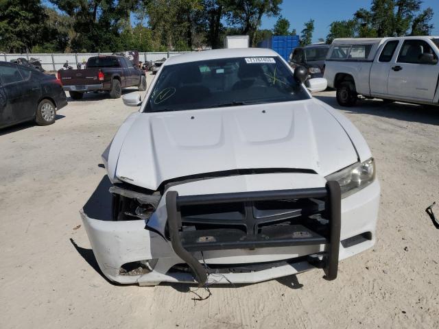 2C3CDXAT8CH183283 - 2012 DODGE CHARGER POLICE WHITE photo 5